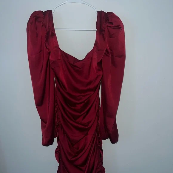 Oh Polly Mini Red Dress - Picture 4 of 8